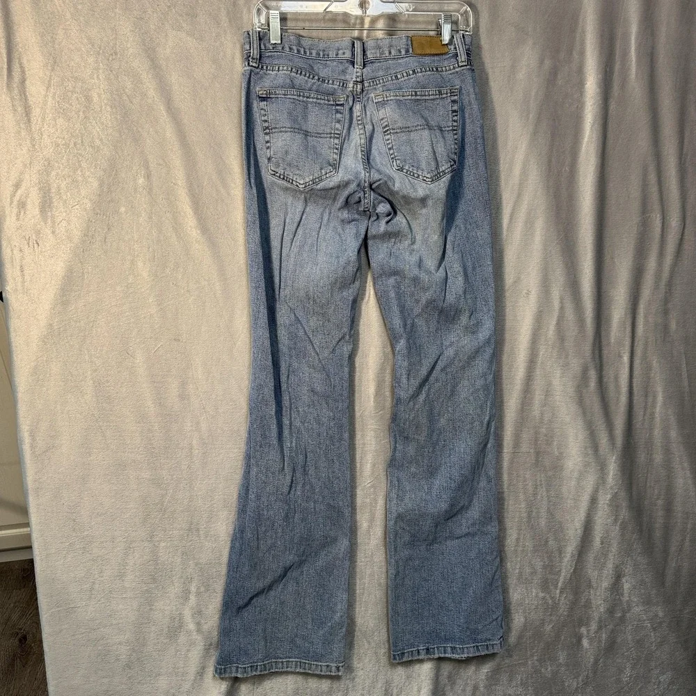 Vintage Tommy Hilfiger Jeans Womens 4 Blue Low Rise Flare Stretch Denim‎ 2000s